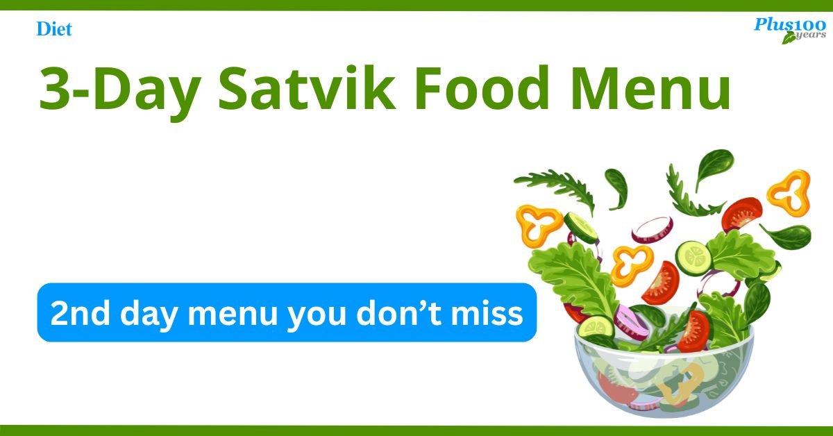 3-Day Satvik Food Menu